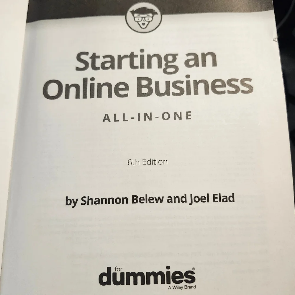 Starting an Online Business All-in-One For Dummies Book